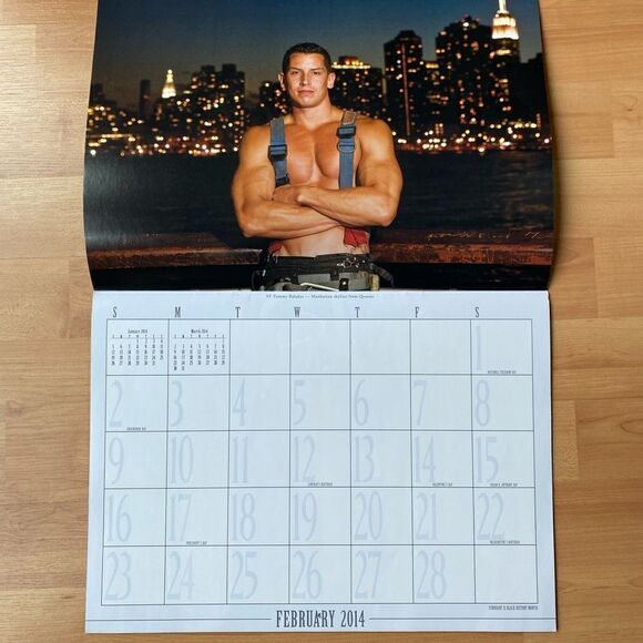 New York City Firefighters Calendar 2014 - Picture 2 of 4